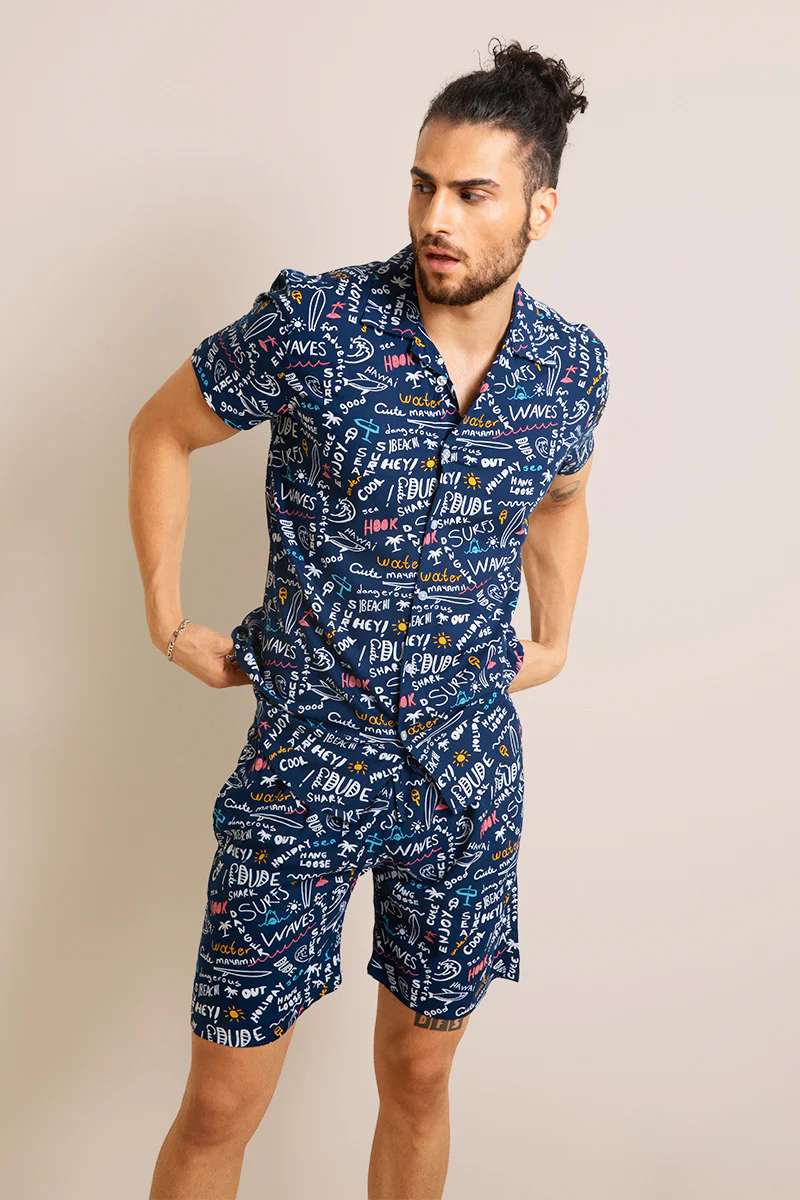 Beach Navy Co-Ords