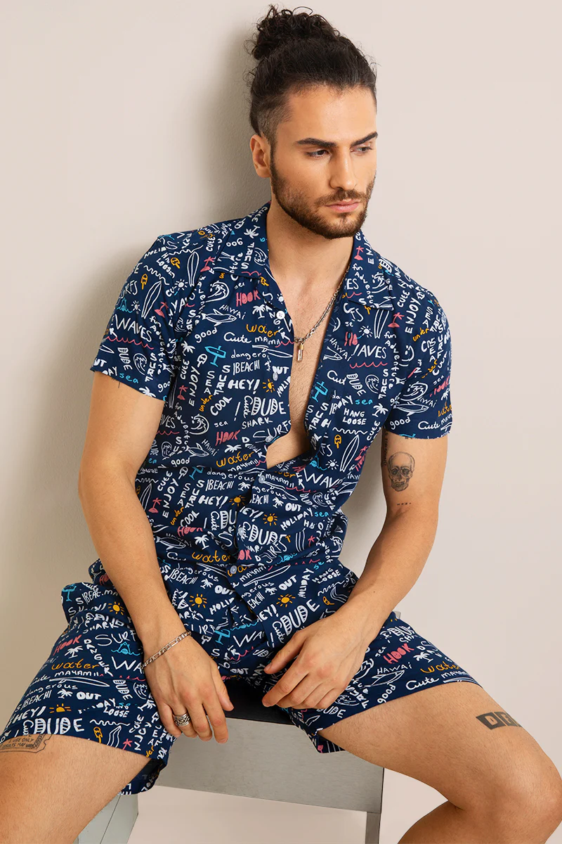 Beach Navy Co-Ords
