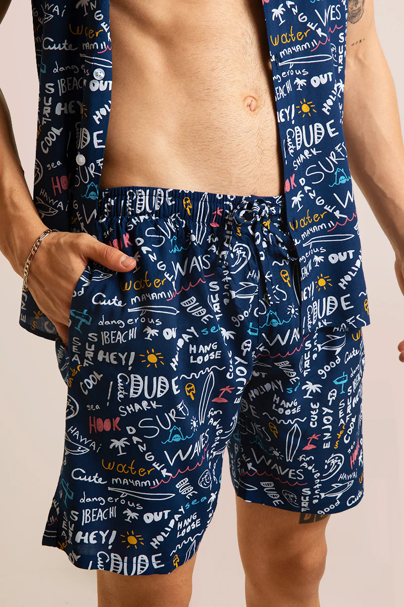 Beach Navy Co-Ords