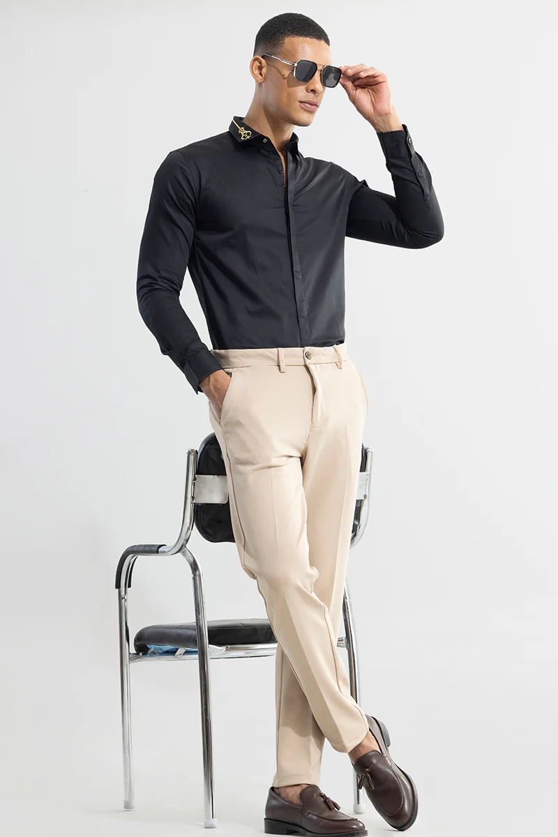 Tiergan Cream Trouser 3 Tiergan Cream Trouser