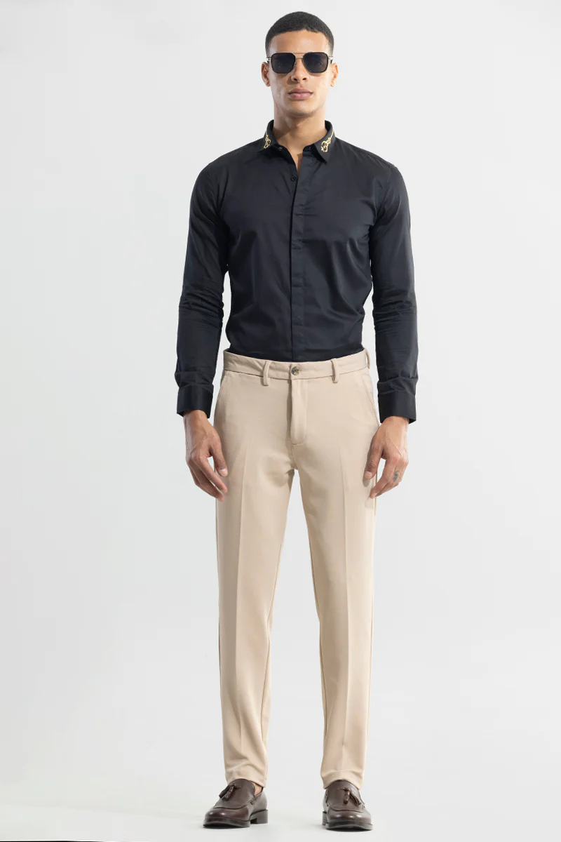 Tiergan Cream Trouser 6 Tiergan Cream Trouser