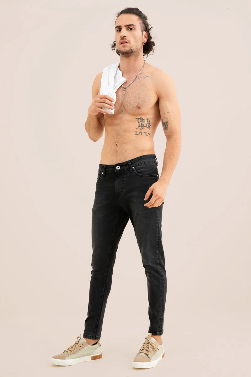 Thrill Ash Black Denim