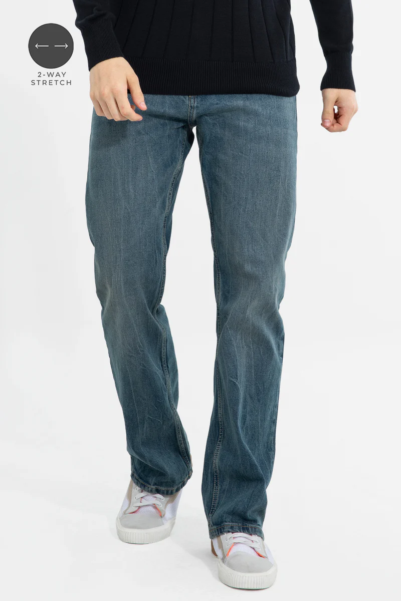 Flare Dusty Blue Bootcut Denim 2 Flare Dusty Blue Bootcut Denim