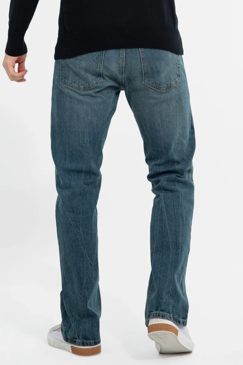 Flare Dusty Blue Bootcut Denim 5 Flare Dusty Blue Bootcut Denim