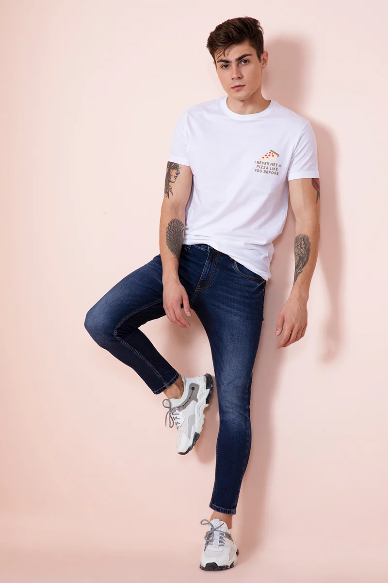 Bomb Blue Washed Denim