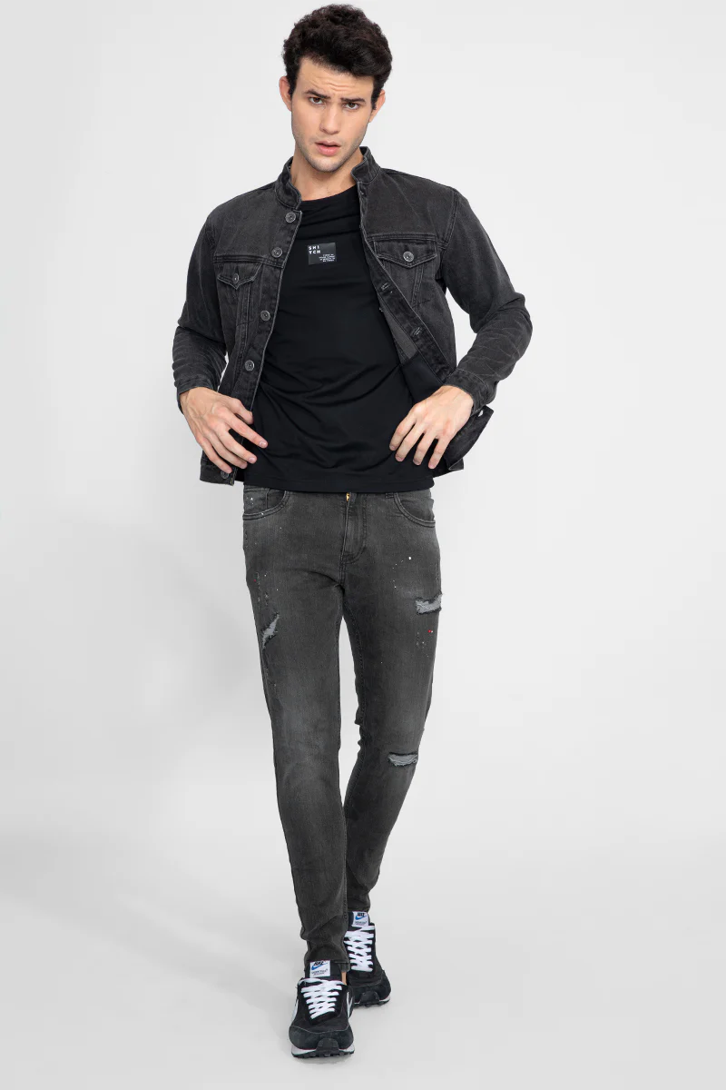 Fleek Ash Black Denim