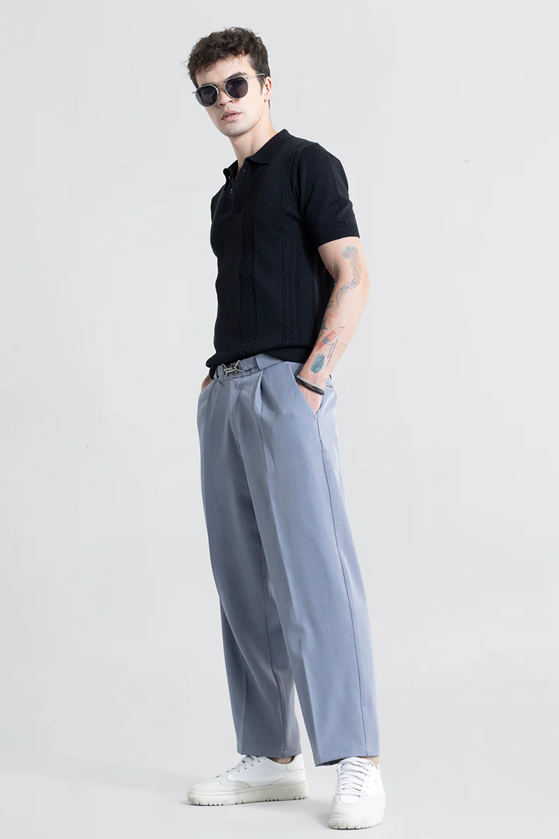Hooked Grey Korean Pant 3 Hooked Grey Korean Pant