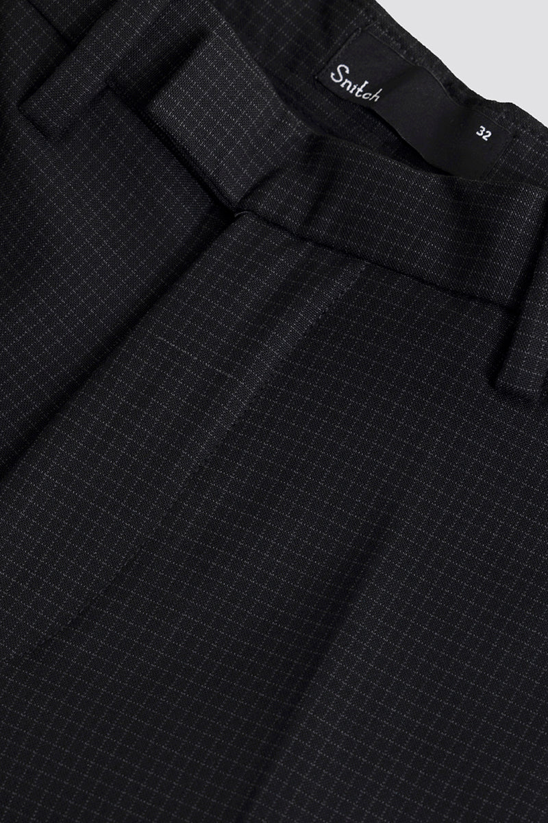 Extensive Waistband Black Trouser 2 Extensive Waistband Black Trouser