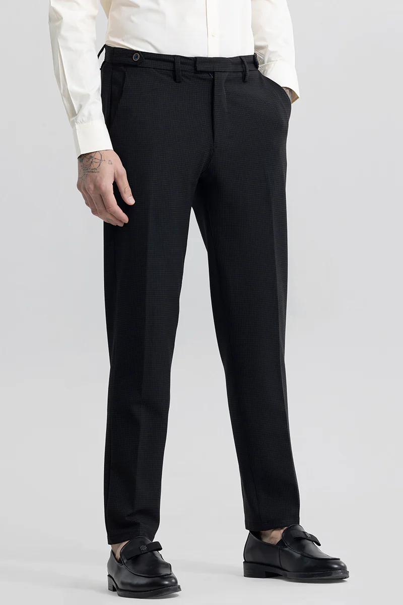 Extensive Waistband Black Trouser 5 Extensive Waistband Black Trouser