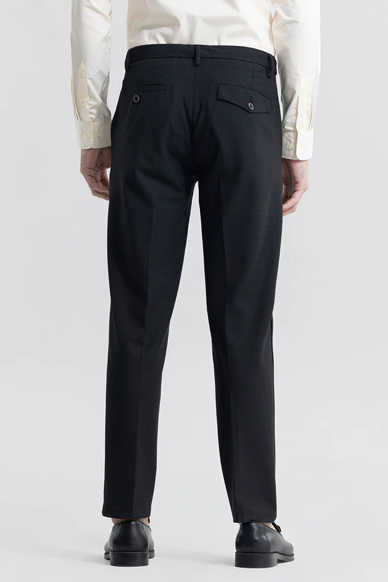 Extensive Waistband Black Trouser 6 Extensive Waistband Black Trouser