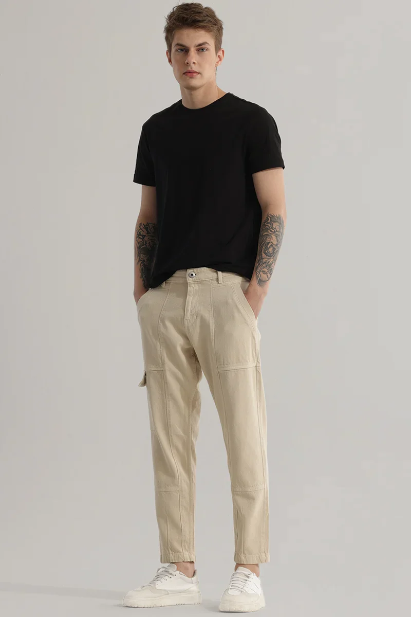 Trendtwill Beige Relaxed Fit Jeans 4 Trendtwill Beige Relaxed Fit Jeans