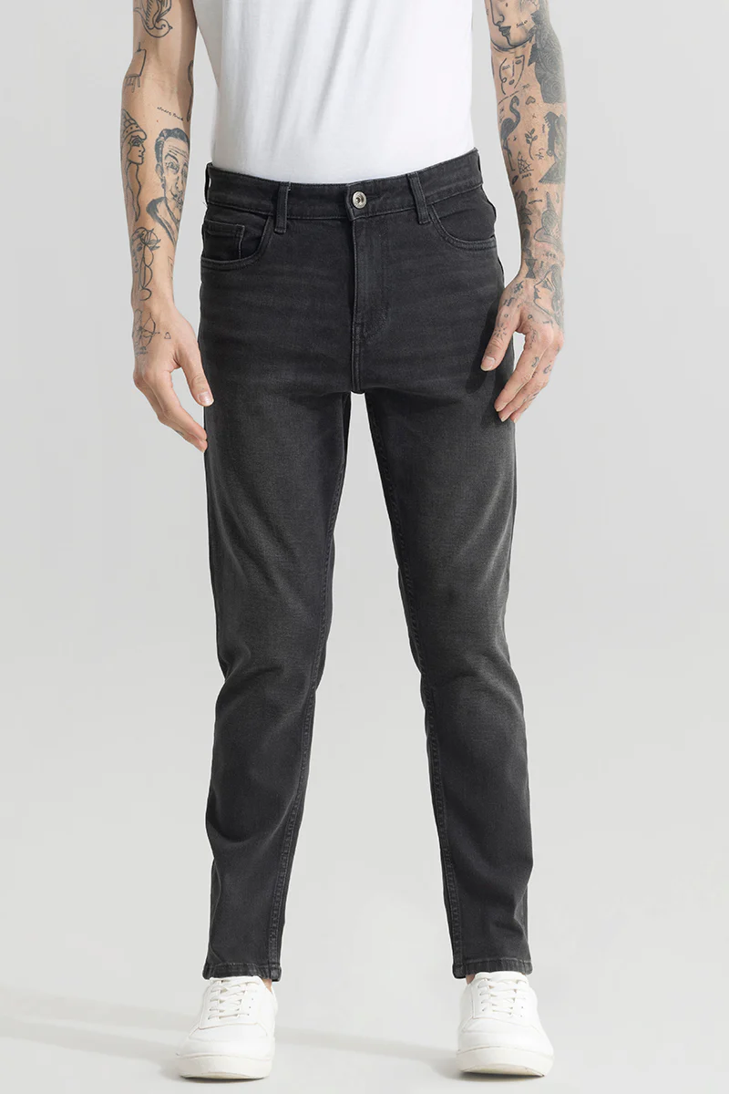 Acrux Stone Black Slim Fit Jeans 5 Acrux Stone Black Slim Fit Jeans