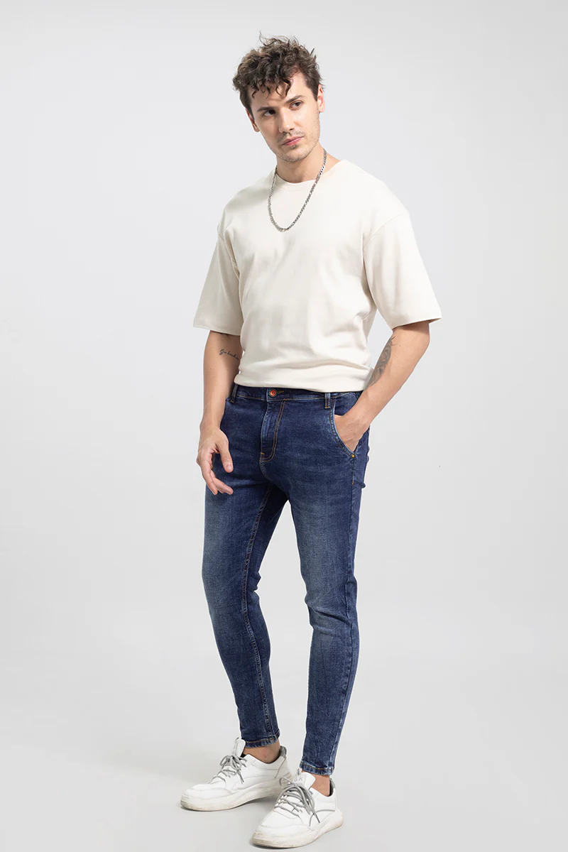 Rex Blue Washed Skinny Jeans 2 Rex Blue Washed Skinny Jeans