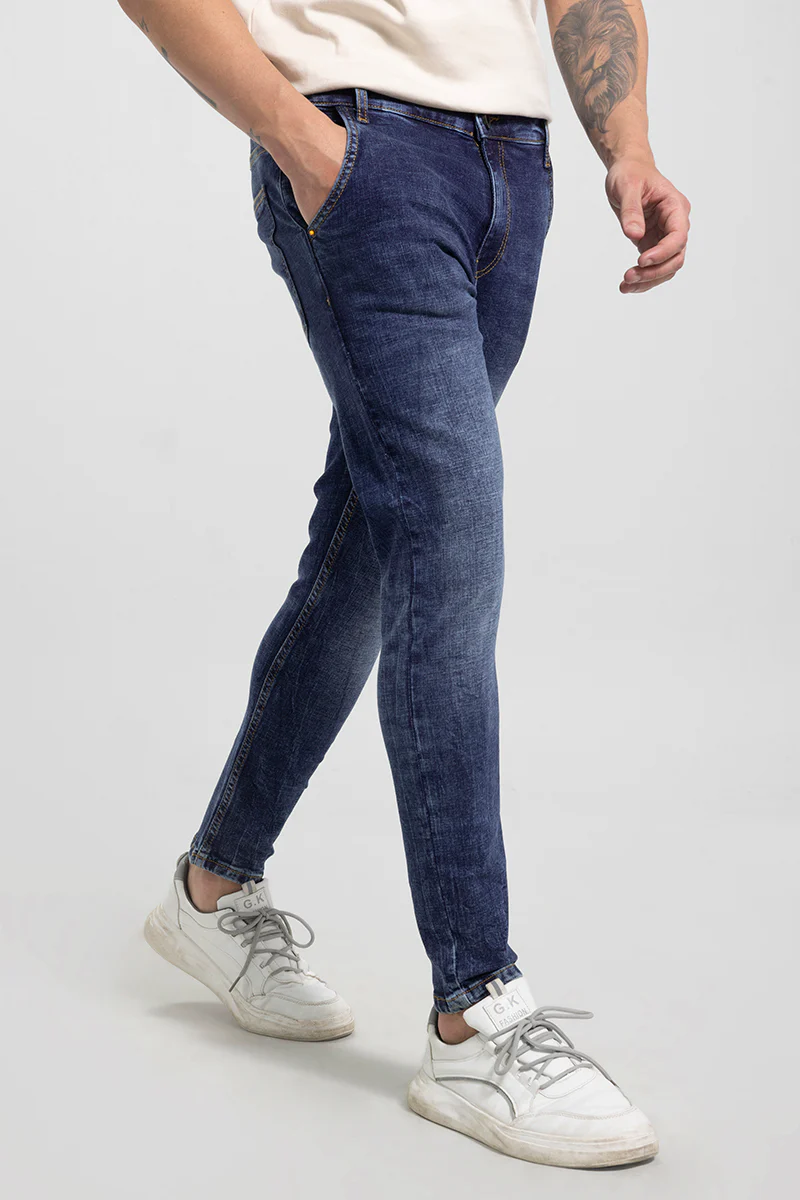 Rex Blue Washed Skinny Jeans 5 Rex Blue Washed Skinny Jeans