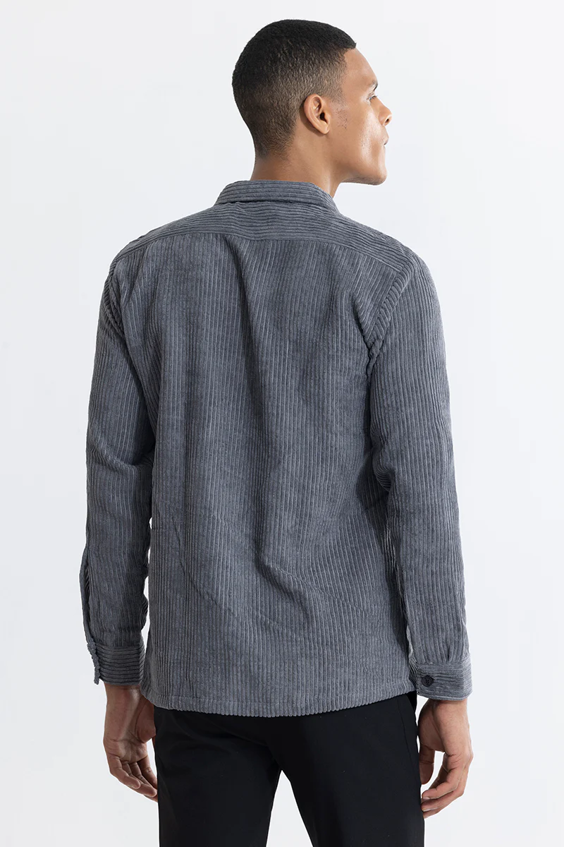 Cordbreaker Grey Corduroy Overshirt 7 Cordbreaker Grey Corduroy Overshirt