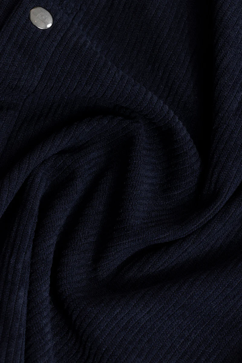 Jezzi Navy Corduroy Overshirt 10 Jezzi Navy Corduroy Overshirt
