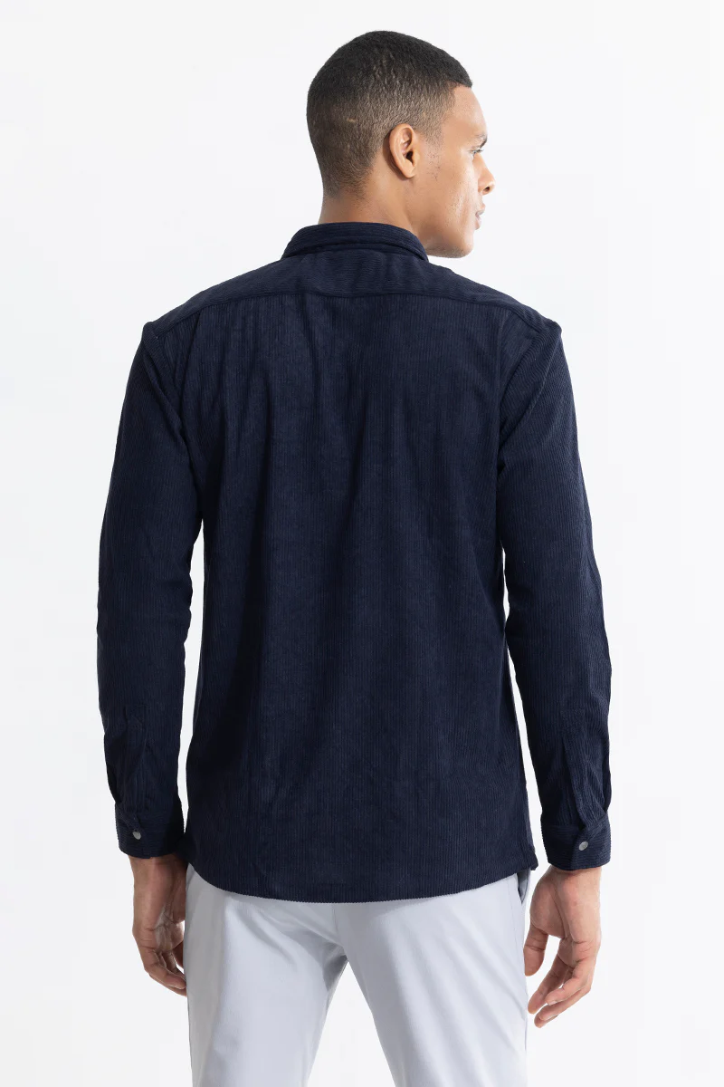 Jezzi Navy Corduroy Overshirt 11 Jezzi Navy Corduroy Overshirt