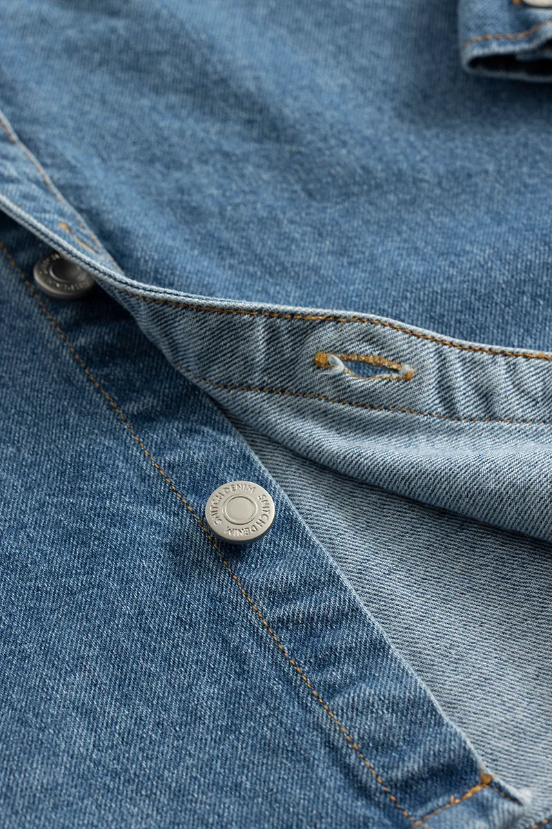 Super Denim Blue Shirt 7 Super Denim Blue Shirt