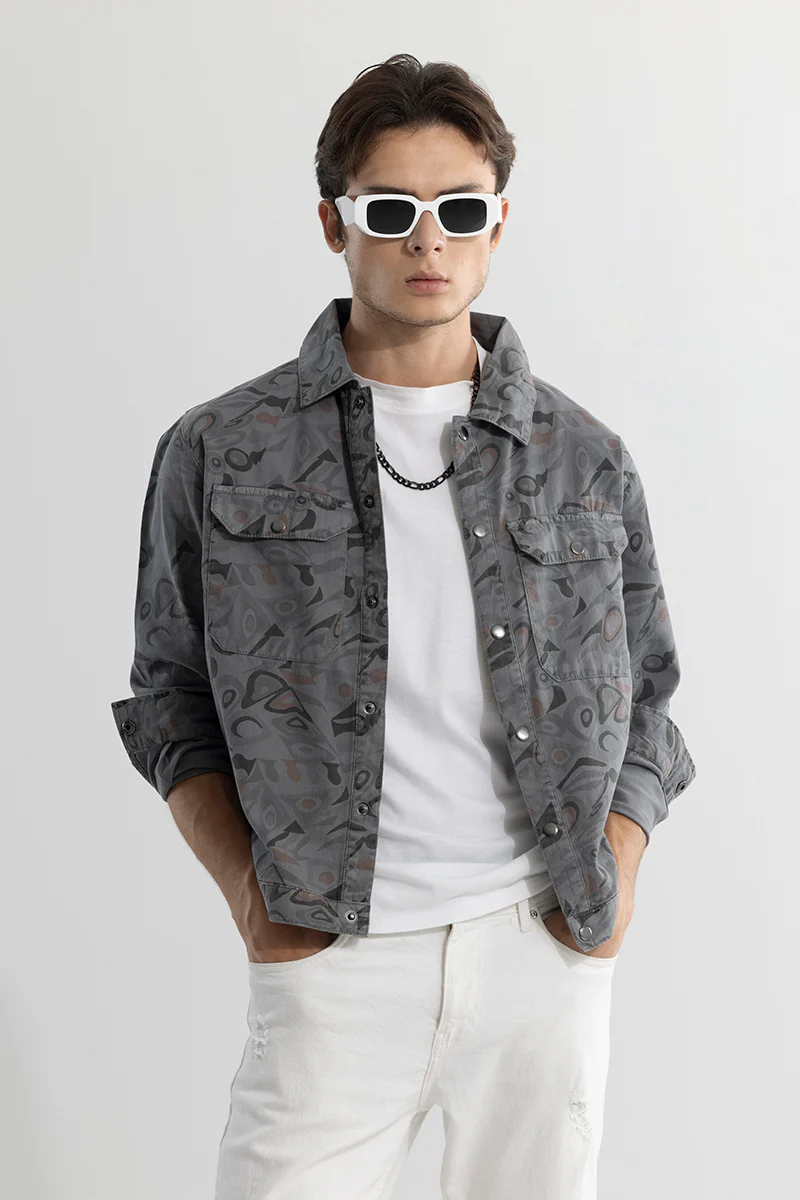 Concept Shape Grey Overshirt