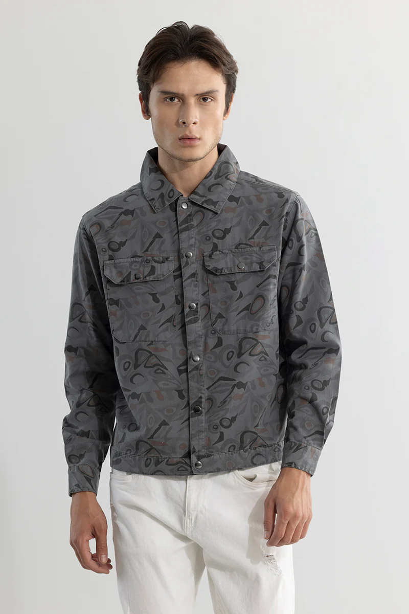 Concept Shape Grey Overshirt 5 Concept Shape Grey Overshirt
