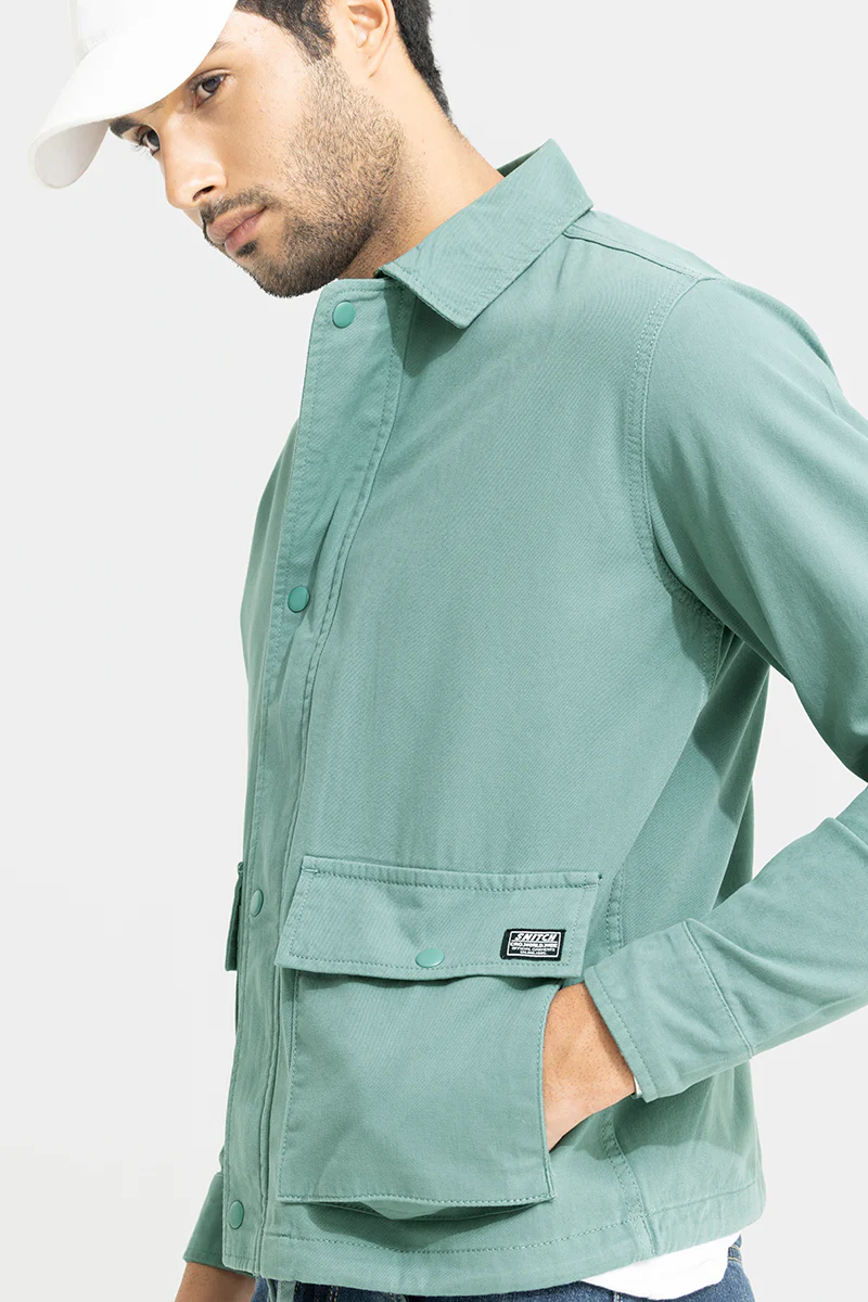 Legend Green Overshirt 4 Legend Green Overshirt