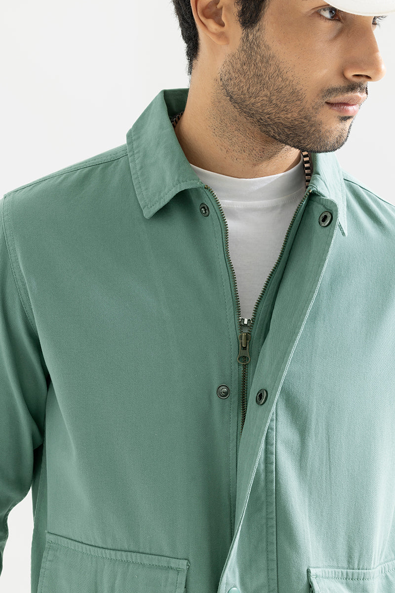 Legend Green Overshirt 5 Legend Green Overshirt