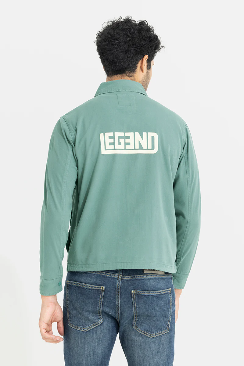 Legend Green Overshirt 7 Legend Green Overshirt