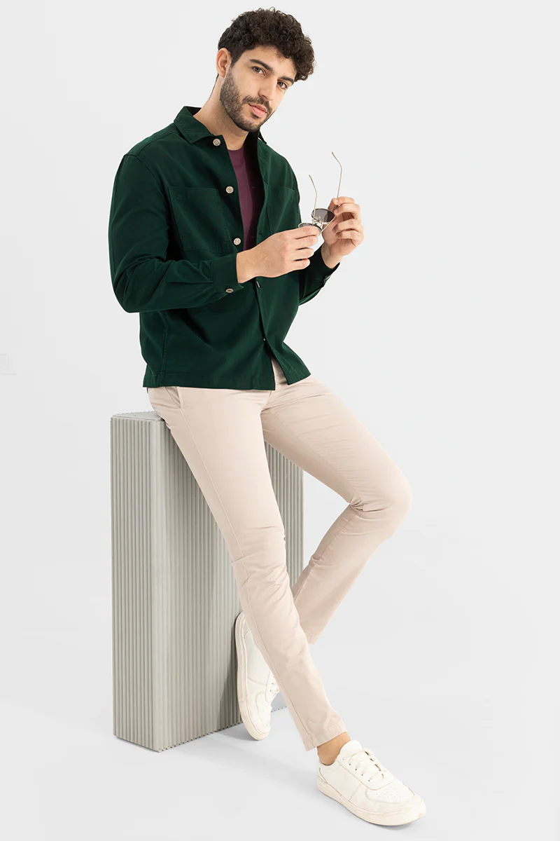 Enthuse Teal Green Overshirt 2 Enthuse Teal Green Overshirt