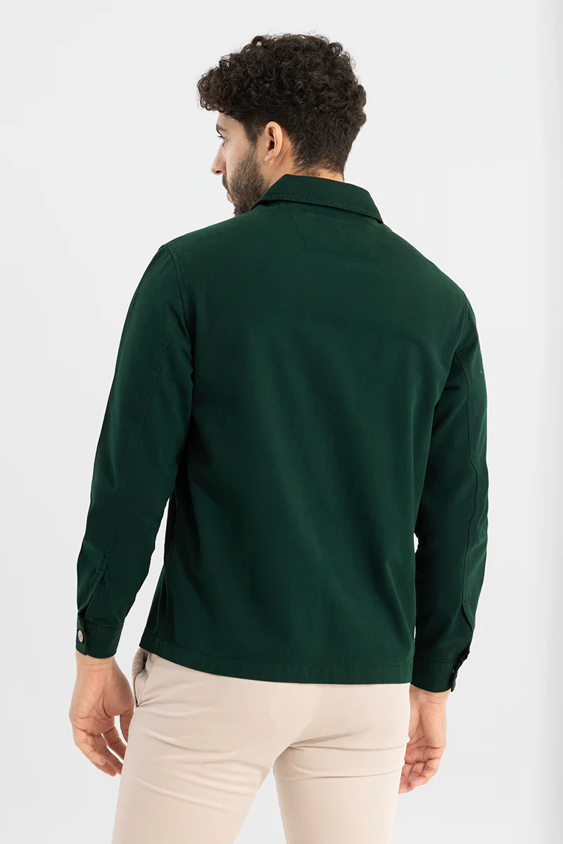 Enthuse Teal Green Overshirt 6 Enthuse Teal Green Overshirt