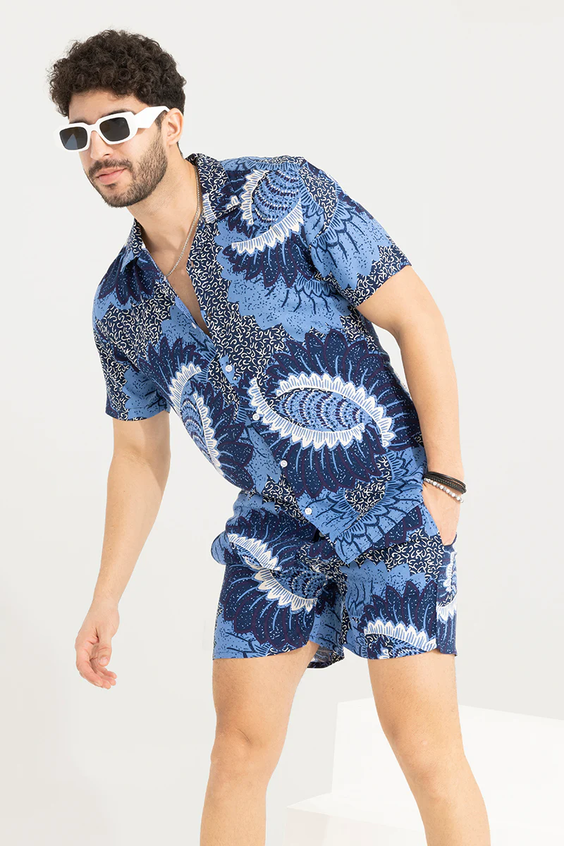 Winger Print Blue Co-Ords 2 Winger Print Blue Co-Ords