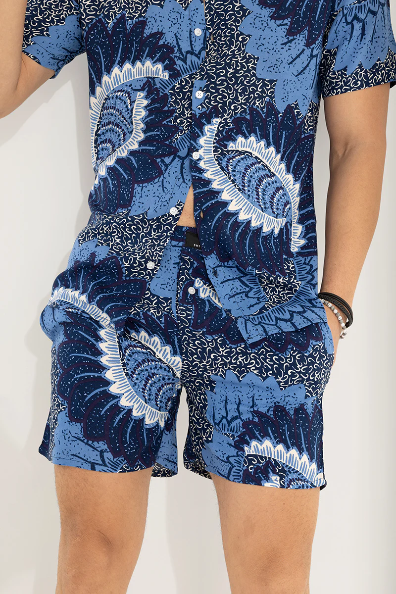 Winger Print Blue Co-Ords 5 Winger Print Blue Co-Ords
