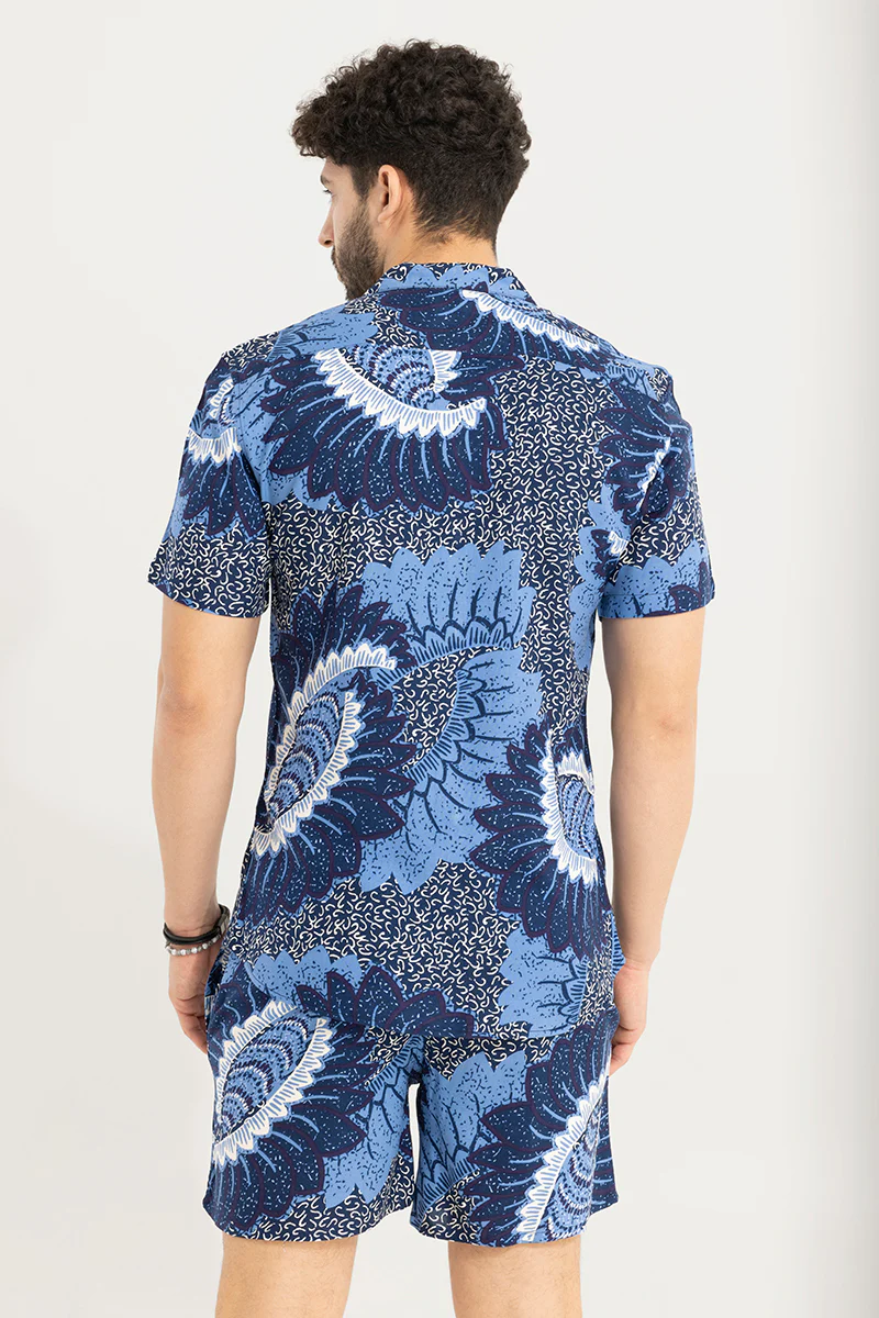 Winger Print Blue Co-Ords 7 Winger Print Blue Co-Ords