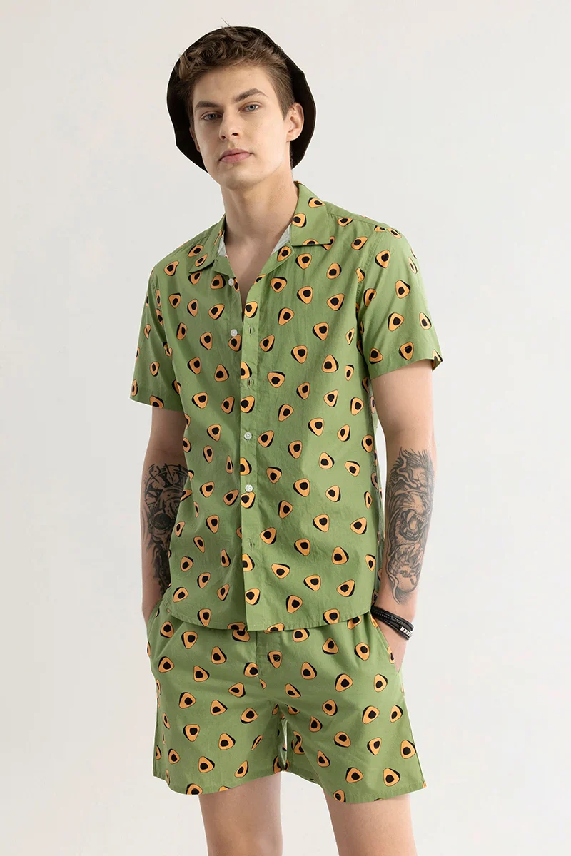 Avocadreams Green Printed Co-ords 4 Avocadreams Green Printed Co-ords