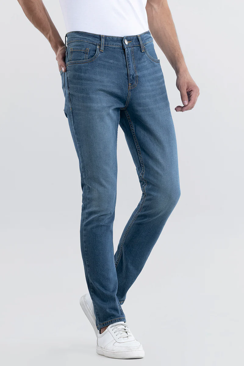 Wispy Light Blue Slim Fit Jeans 3 Wispy Light Blue Slim Fit Jeans