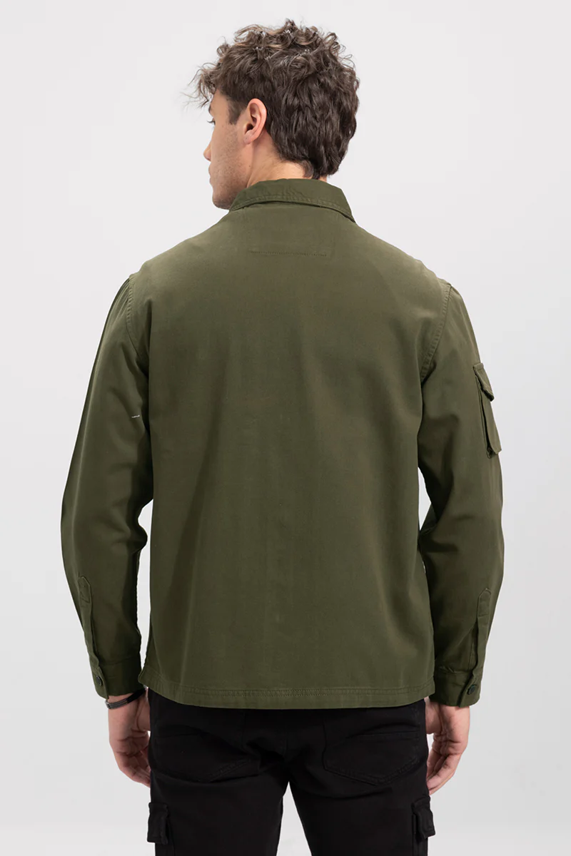 Roxie Olive Overshirt 8 Roxie Olive Overshirt
