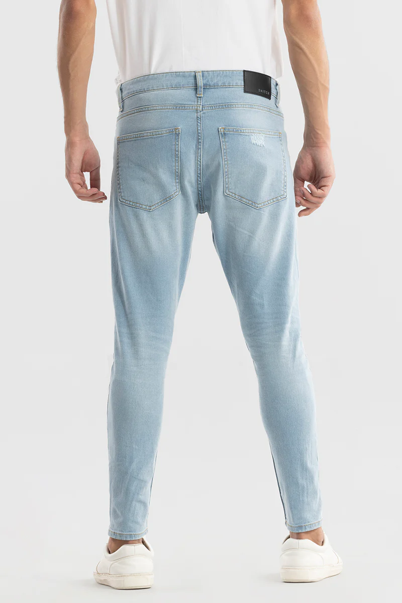 Zeel Ice Blue Skinny Jeans 7 Zeel Ice Blue Skinny Jeans