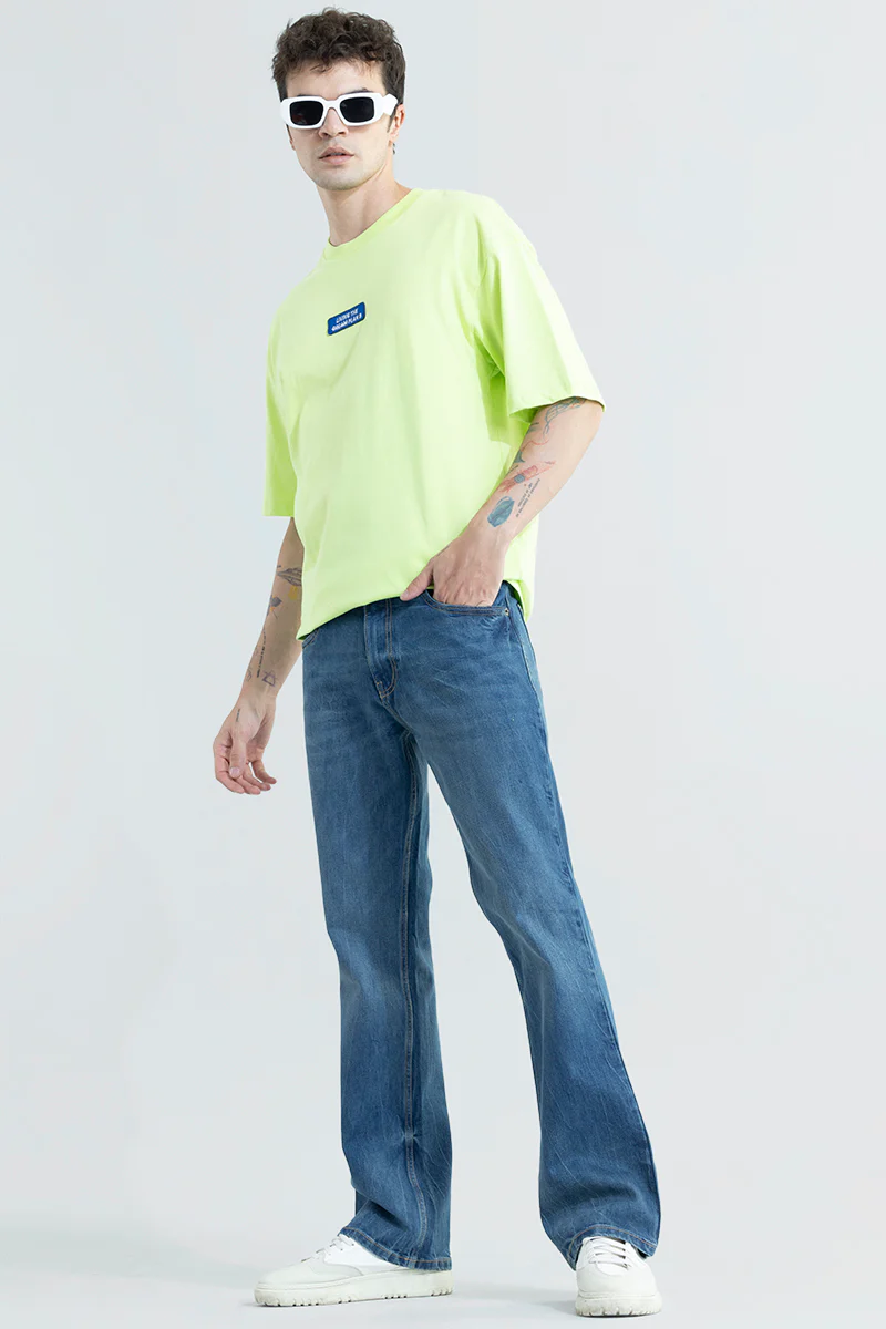 City Slicker Azure Blue Boot Cut Jeans 3 City Slicker Azure Blue Boot Cut Jeans