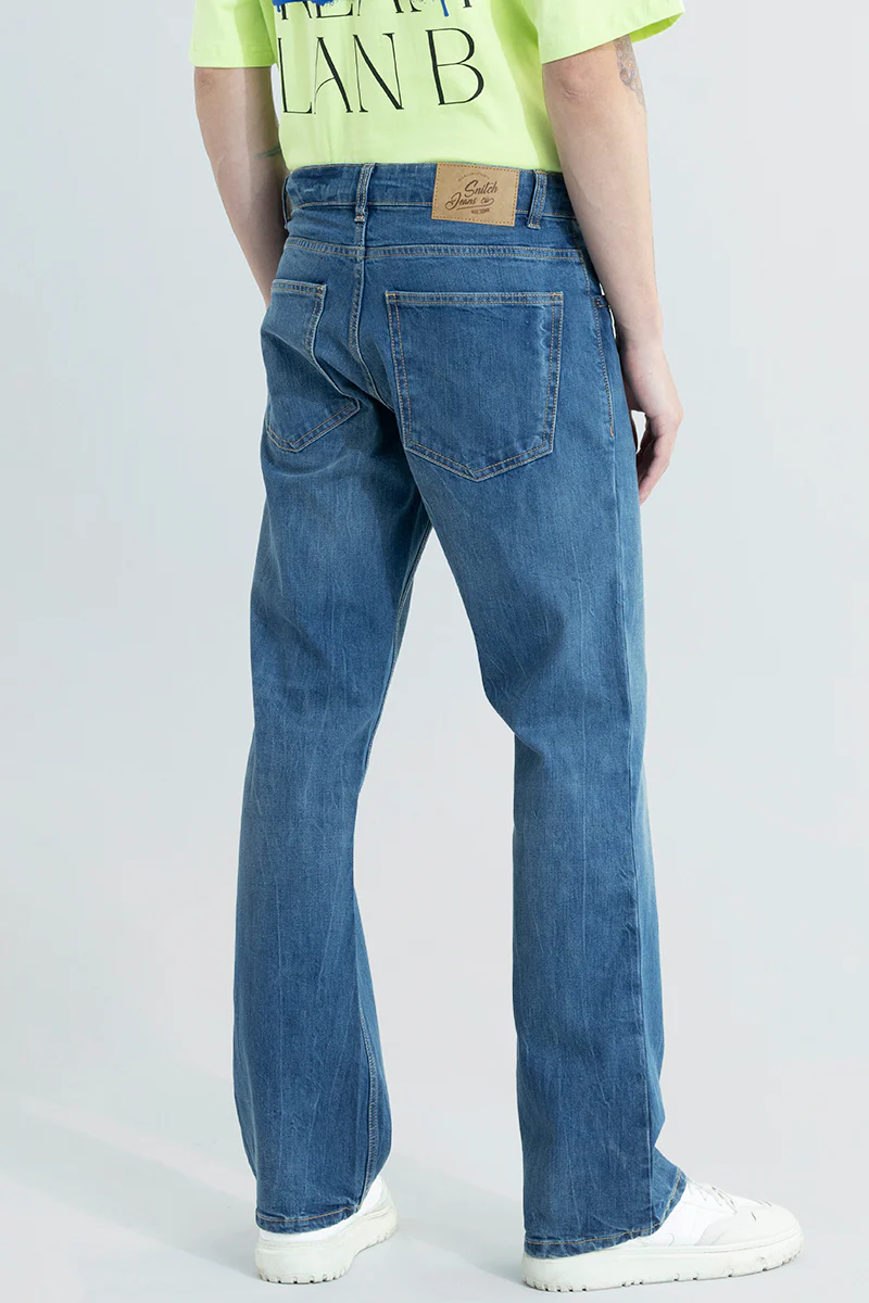 City Slicker Azure Blue Boot Cut Jeans 7 City Slicker Azure Blue Boot Cut Jeans