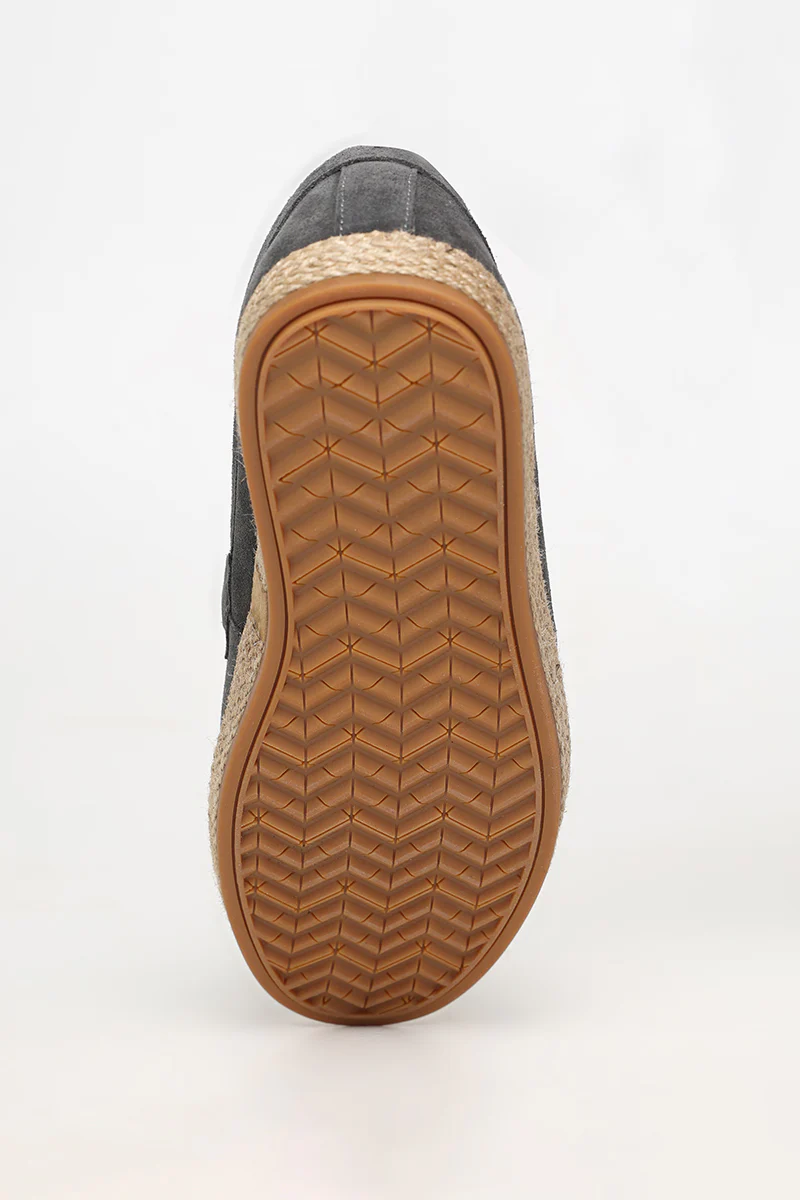 Classy Ash Grey Suede Espadrilles 4 Classy Ash Grey Suede Espadrilles