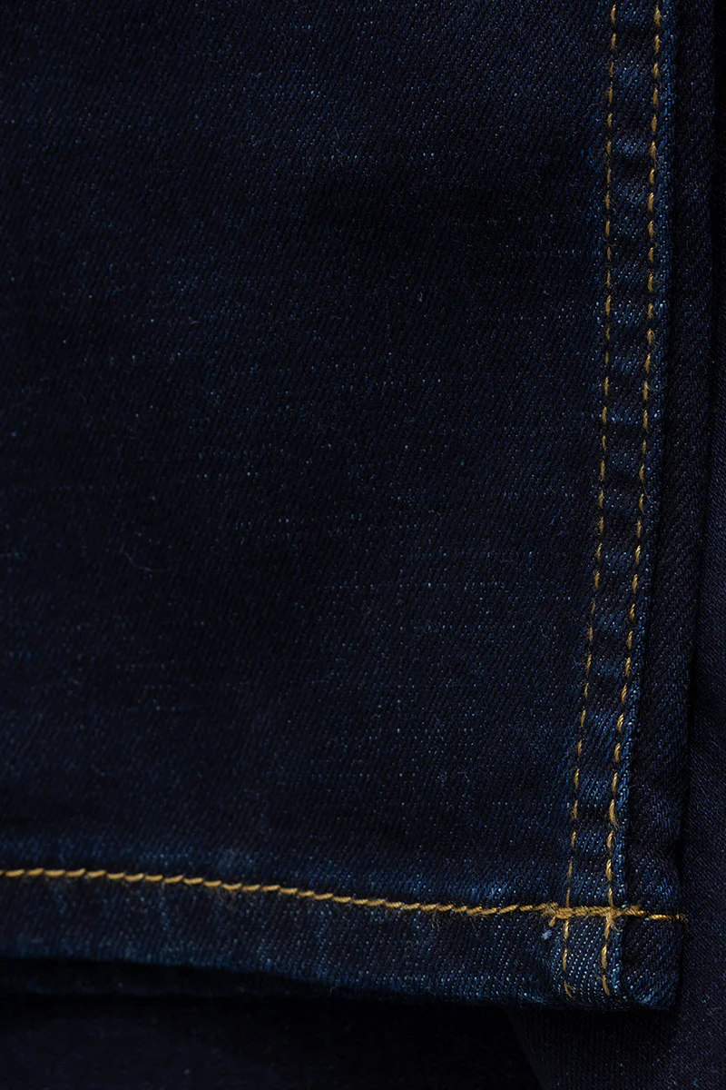 Asmodeus Denim Blue Skinny Fit Jeans 10 Asmodeus Denim Blue Skinny Fit Jeans