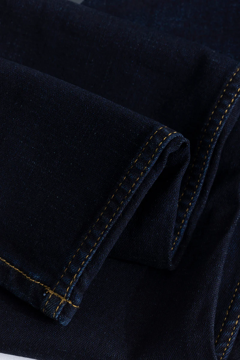 Asmodeus Denim Blue Skinny Fit Jeans 9 Asmodeus Denim Blue Skinny Fit Jeans