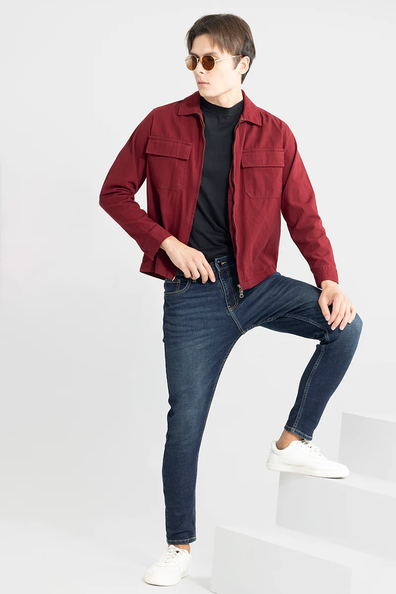Asher Denim Blue Skinny Jeans 4 Asher Denim Blue Skinny Jeans