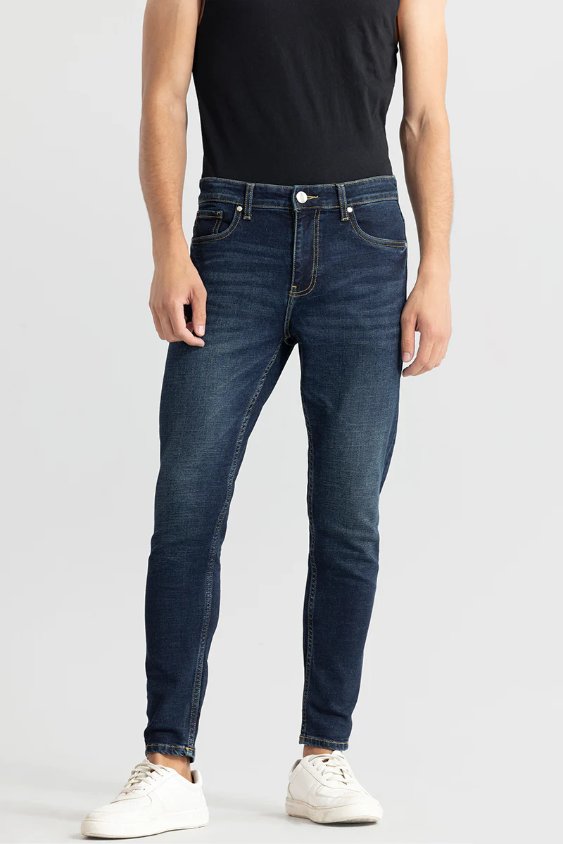 Asher Denim Blue Skinny Jeans 5 Asher Denim Blue Skinny Jeans