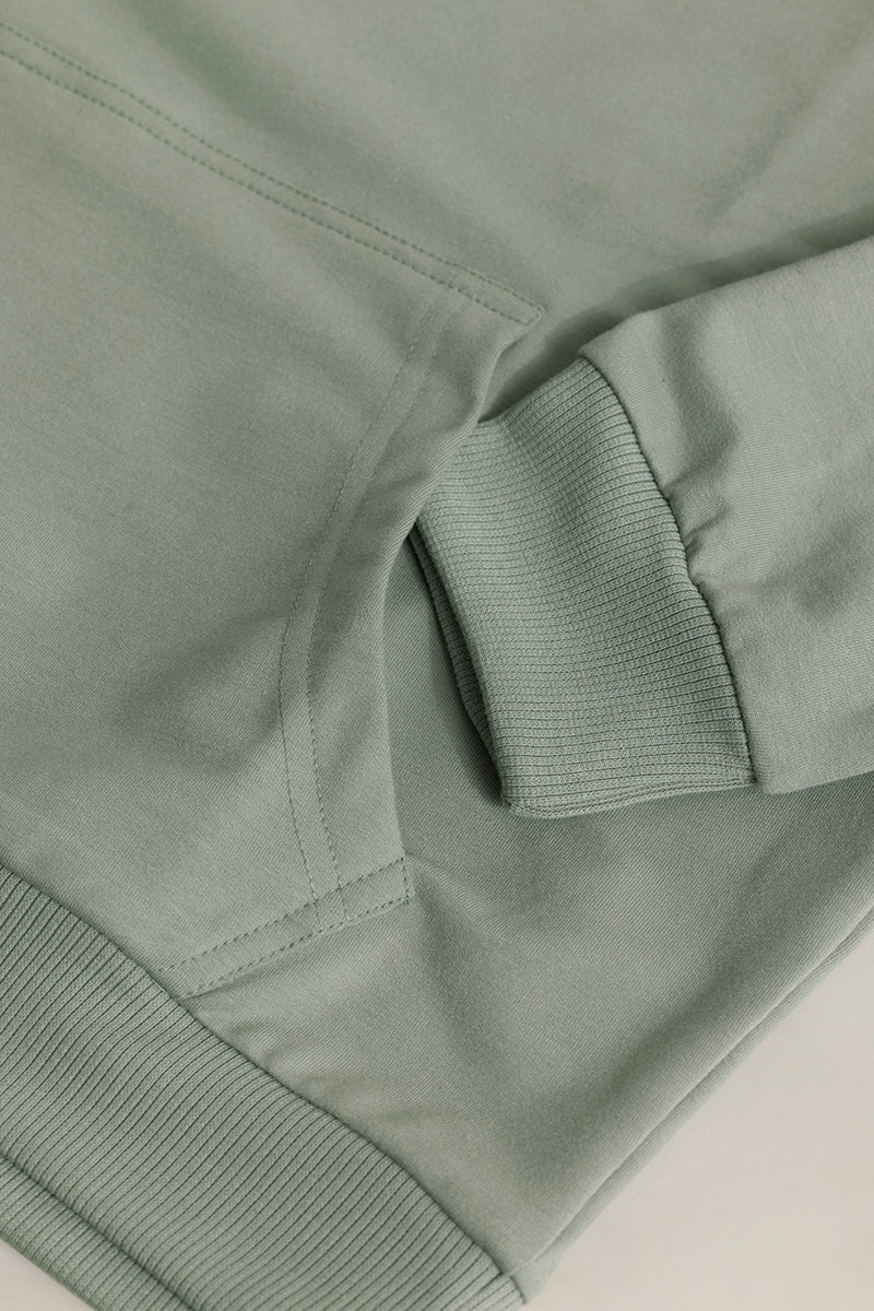 Logotype Green Sweatshirt 7 Logotype Green Sweatshirt