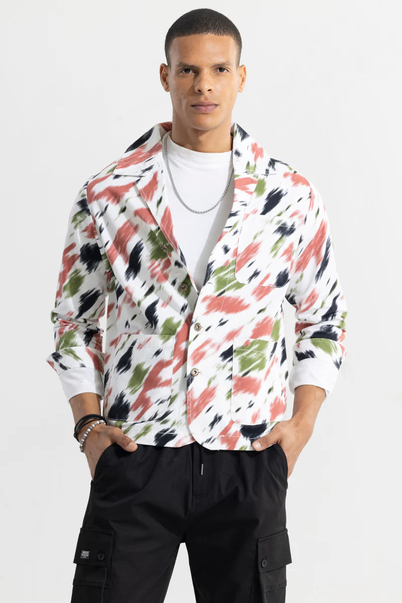 Colourmash Pink Overshirt