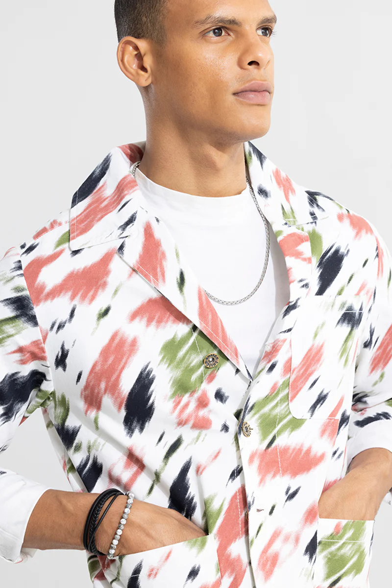 Colourmash Pink Overshirt 5 Colourmash Pink Overshirt