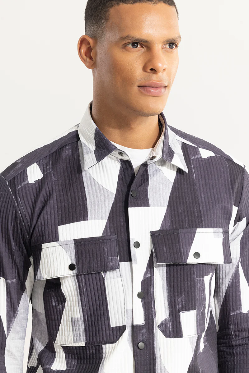 Dynamic Duality Black Overshirt 5 Dynamic Duality Black Overshirt