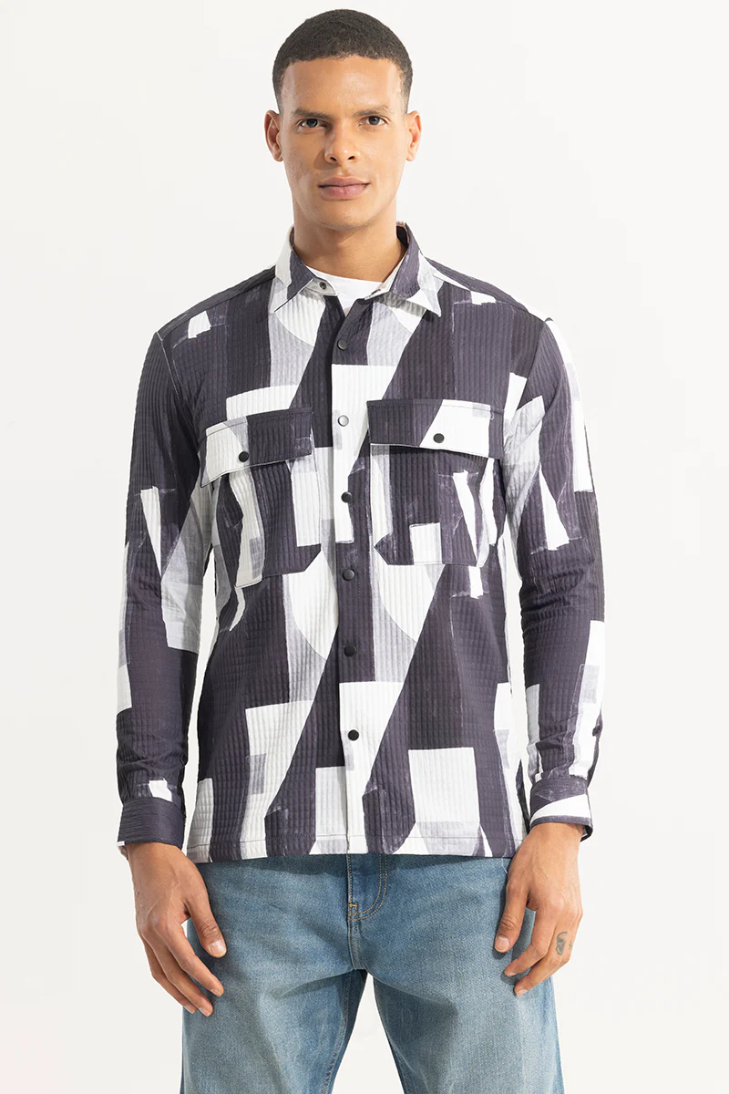 Dynamic Duality Black Overshirt 6 Dynamic Duality Black Overshirt