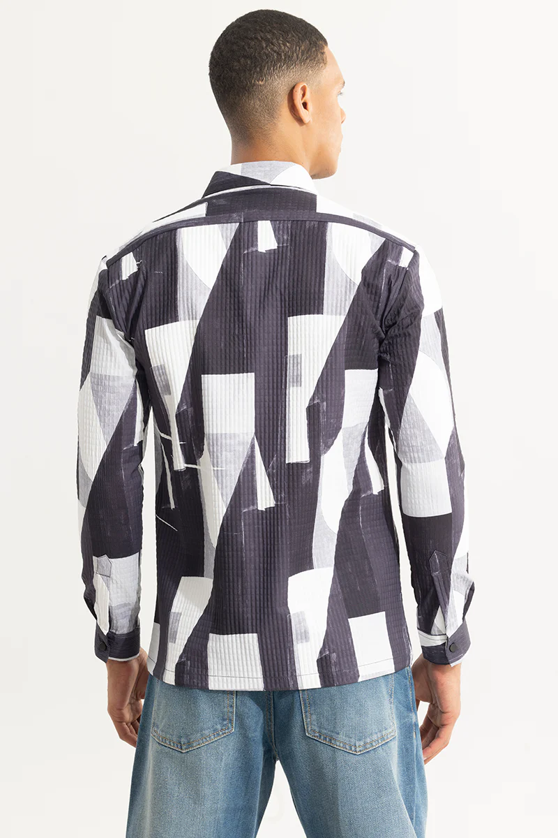 Dynamic Duality Black Overshirt 7 Dynamic Duality Black Overshirt