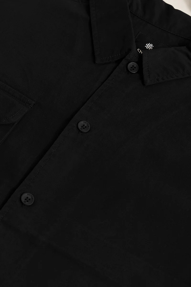 Triad Black Overshirt 2 Triad Black Overshirt